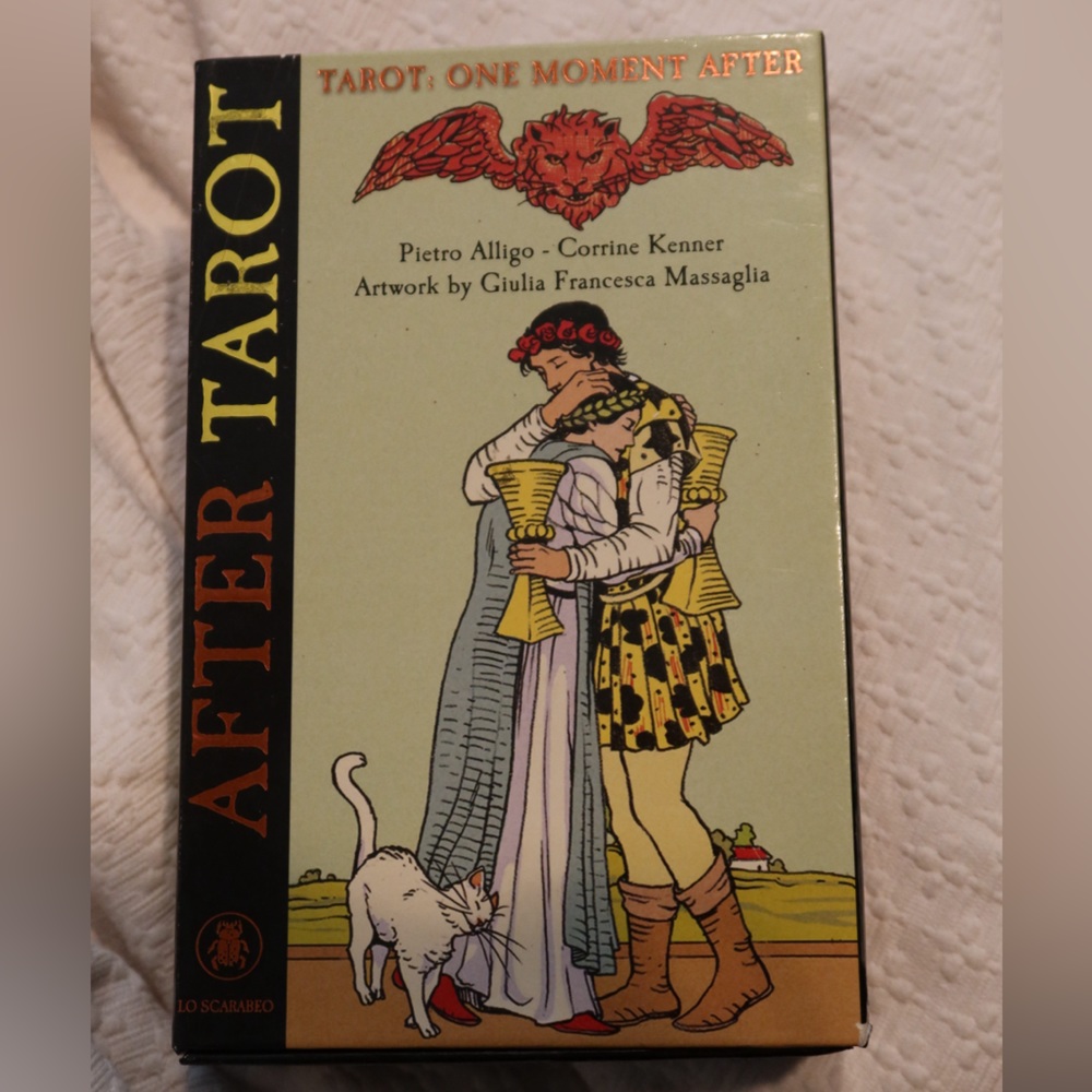 New Tarot cards with book